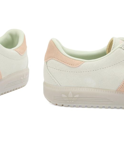 Adidas White Brmd Sneaker