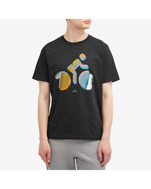 Paul Smith Black Cycle T-Shirt for men