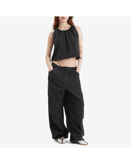 GOOD AMERICAN Gray Parachute Pants