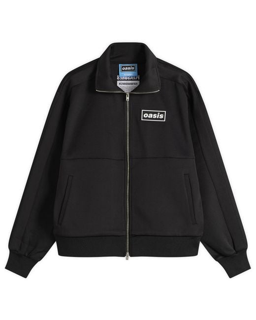 Pleasures Black X Oasis Forever Track Jacket for men