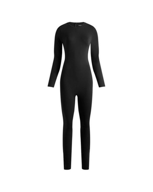 ADANOLA Black Ultimate Long Sleeve Unitard