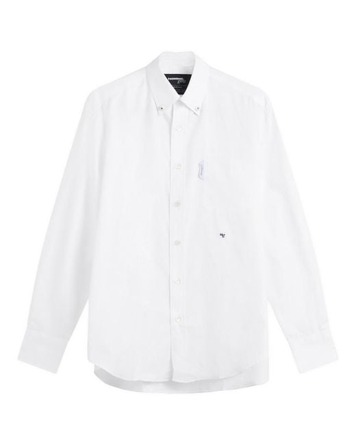 HOMMEGIRLS White Oxford Shirt
