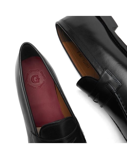GRENSON Black Lloyd Loafer for men