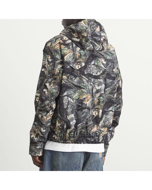 A Bathing Ape Gray Tree Edge Camo Snowboard Jacket for men