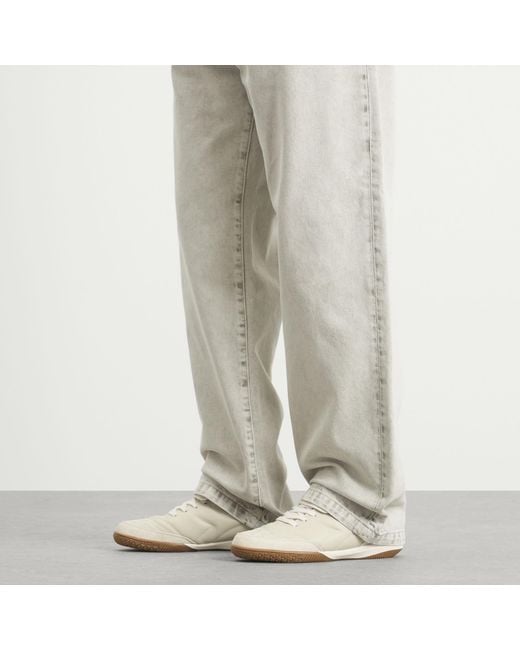 Diadora White Indoor Metallic Sneaker for men