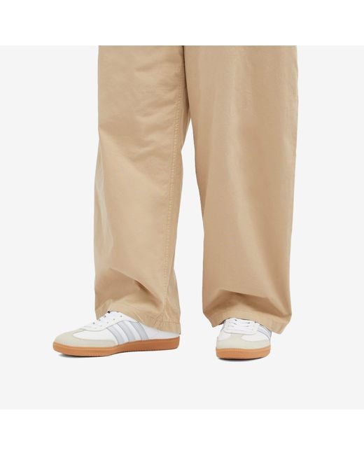 Adidas White Sports Shoes Samba Og W