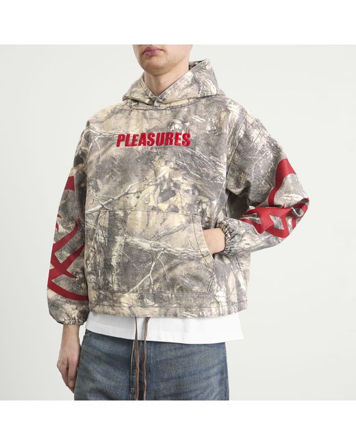 Pleasures Multicolor Hunt Canvas Hoodie for men
