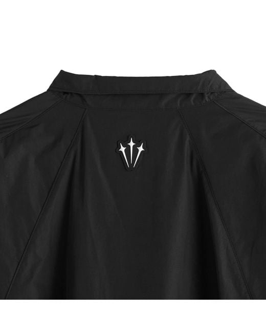 Nike Black X Nocta Cardinal Stock Woven Track Jacket