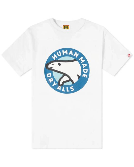 Human Made Blue Polar Bear T-Shirt for men