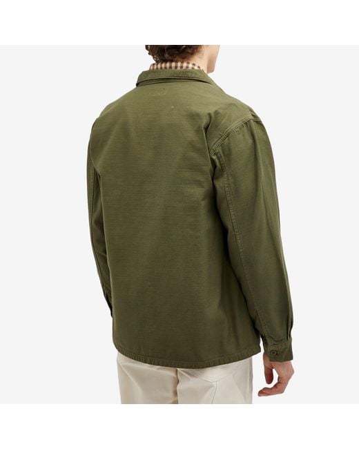 Stan Ray Green Cpo Overshirt for men