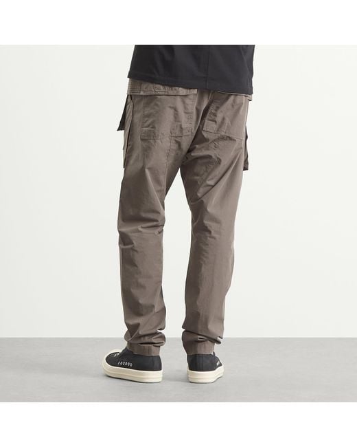 Rick Owens Gray Creatch Cargo Drawstring for men