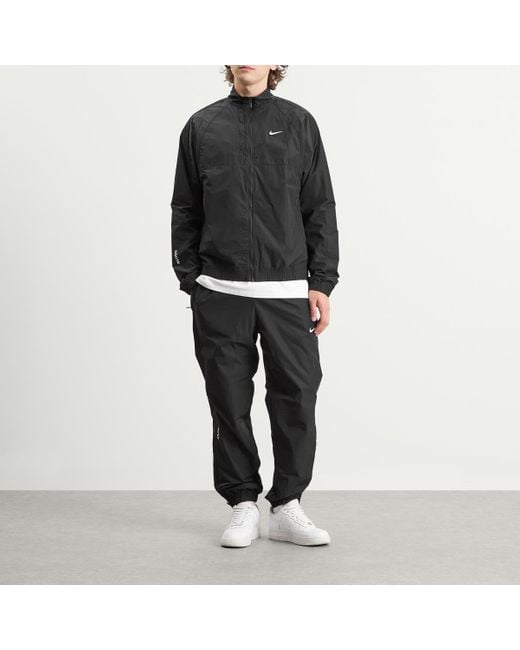 Nike Black X Nocta Cardinal Stock Woven Track Jacket