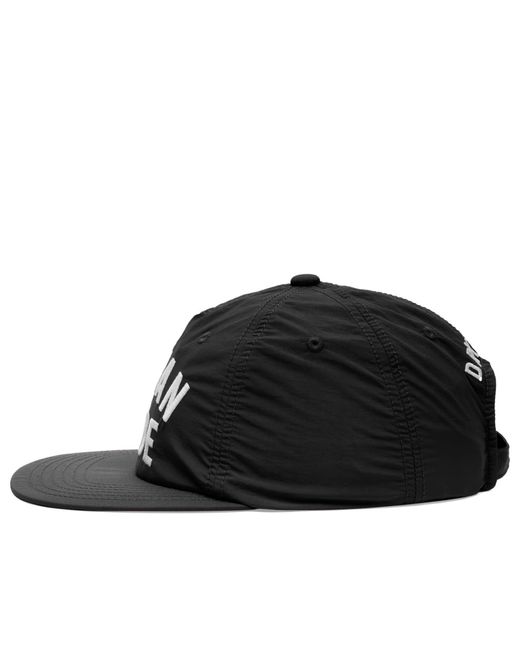 Human Made Black Nylon 5 Panel Cap for men