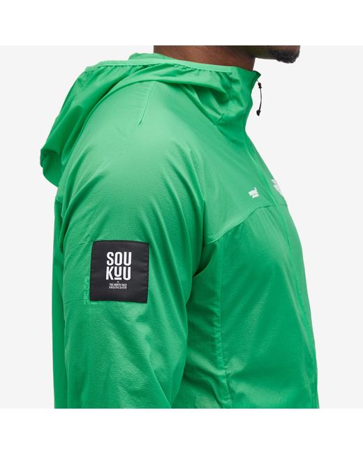 The North Face Green X Undercover Trail Run Packable Wind Jacket for men
