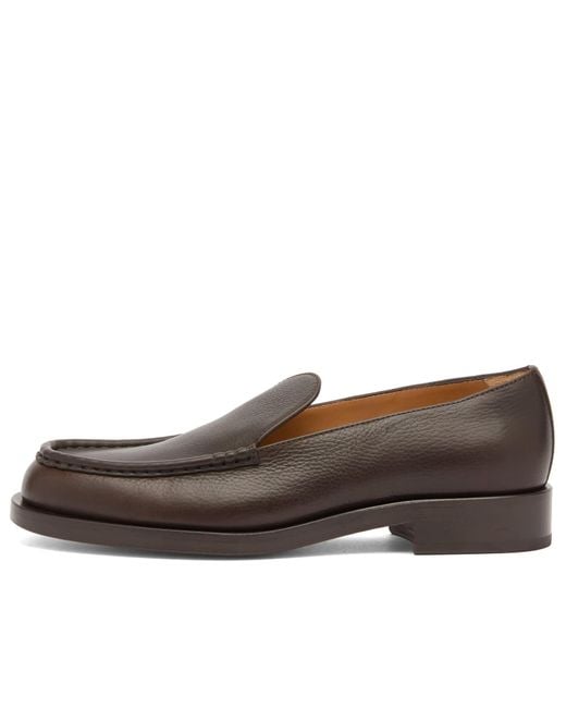 Jacquemus Brown Leather Loafer for men