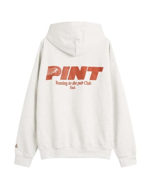 END. White Pint Club Hoodie