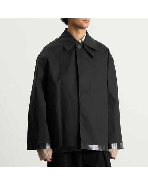 Studio Nicholson Black X Mackintosh Short Bonded Mac for men