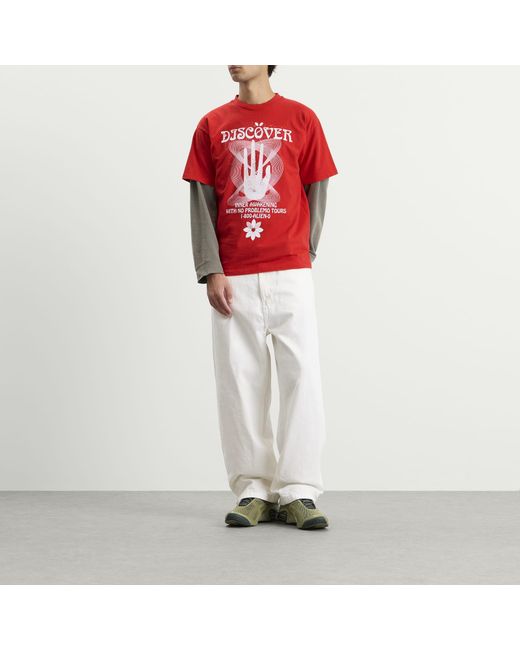 No Problemo Red Discovery Ss T-Shirt