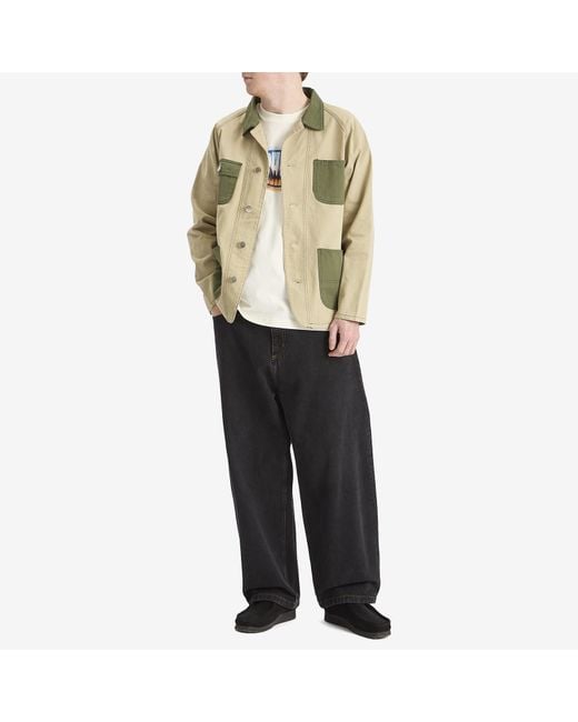 Service Works Green Drill Coverall 2.0 Jacket for men