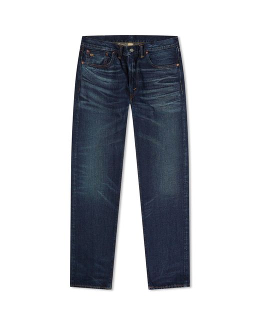 RRL Blue High Slim Jean for men