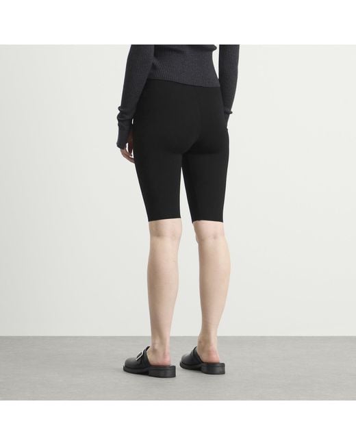 Entire studios Black Knit Capri