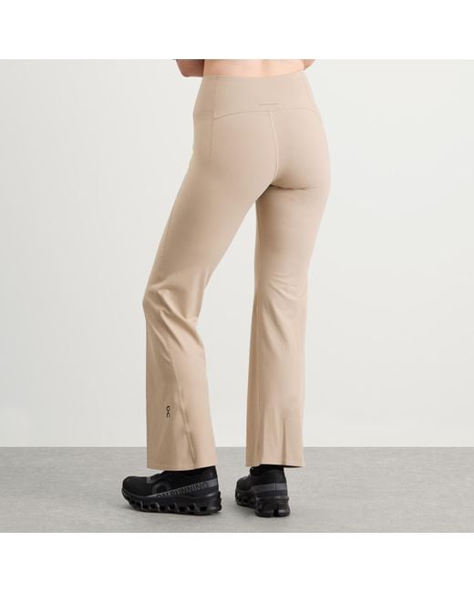 On Shoes Natural 30" Studio Flared Tights