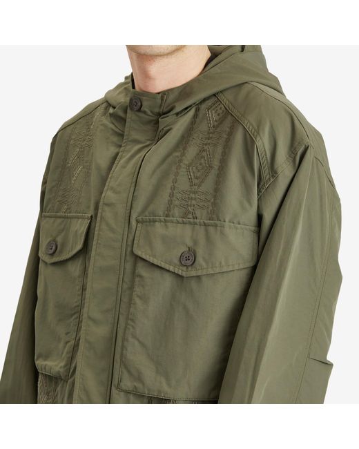 Pendleton Green Waterproof Parachute Parka Jacket for men