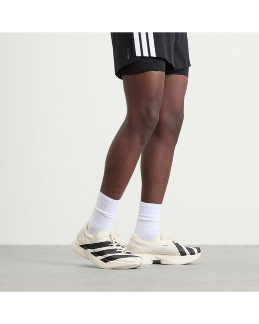 Y-3 White Adios Pro 4 Sneaker for men
