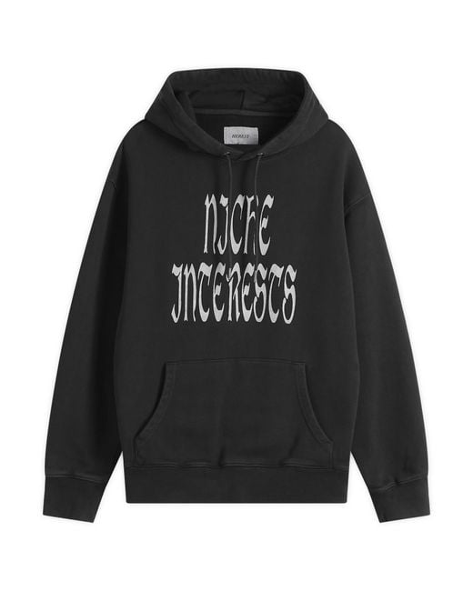 Heresy Black Niche Interests Hoodie for men