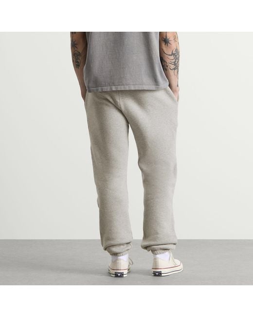 Les Tien Gray Heavyweight Classic Sweatpant for men