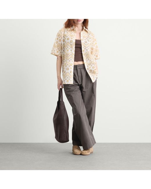 Ahluwalia Natural Kada Short Sleeve Shirt