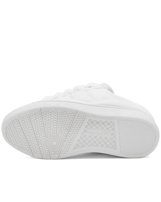 Lanvin White Curb Xl Sneakers for men