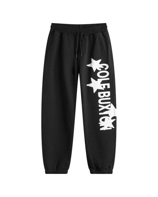 Cole Buxton Black 4 Star Sweatpants for men