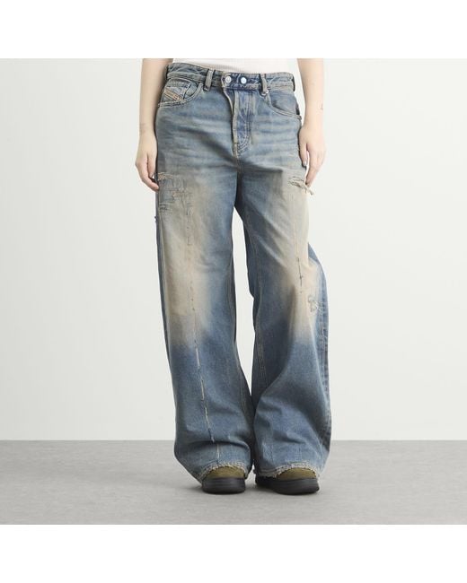 DIESEL Blue 1996 D-Sire Wide Leg Jeans