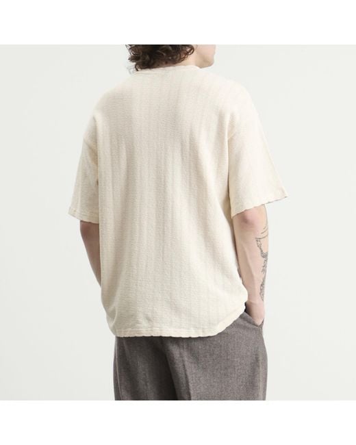 A Kind Of Guise Natural Thuy Open Knit T-Shirt for men