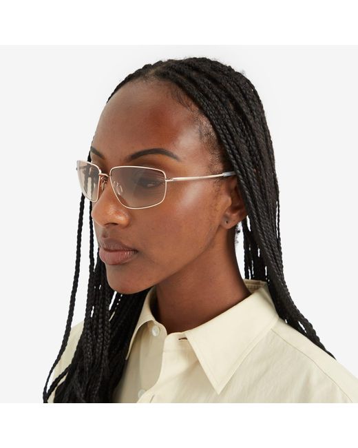 Monokel White Marathon Sunglasses