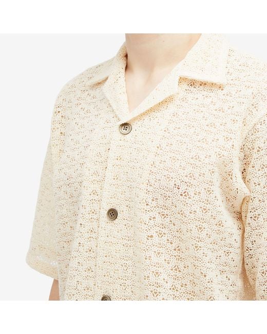 Needles Natural End. X 'Rattan' Cabana Shirt for men