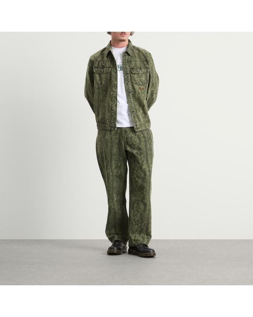 Butter Goods Green Garage Denim Jeans for men