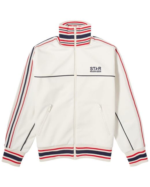 Golden Goose Deluxe Brand White Star Track Jacket