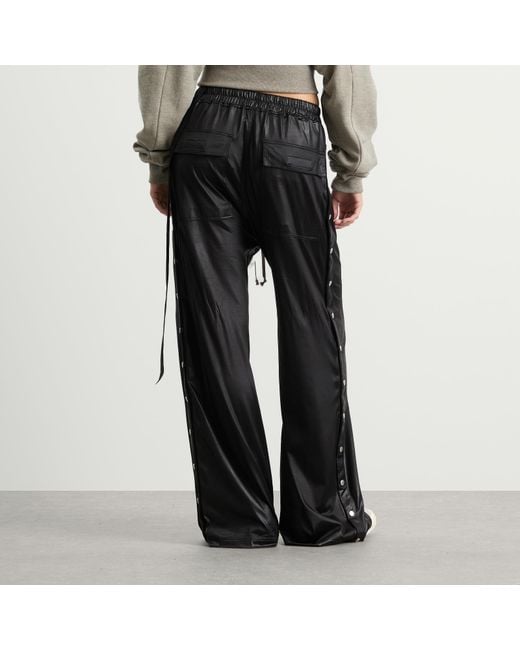 Rick Owens Gray Wide Pusher Pants