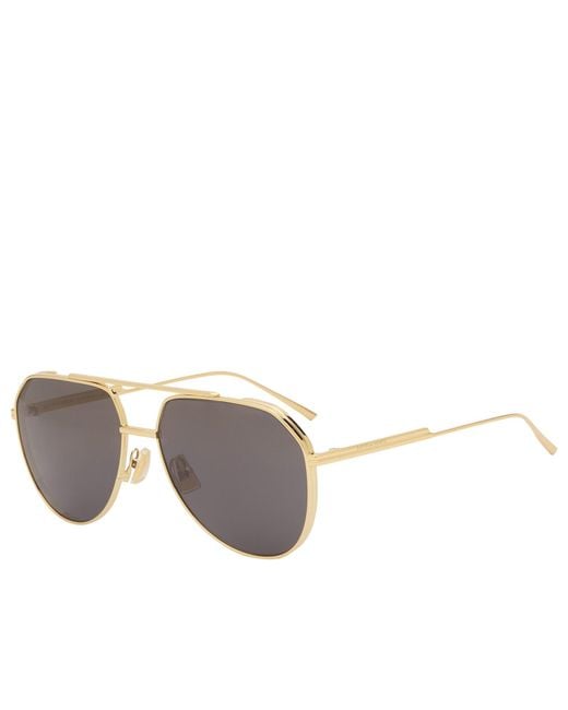 Bottega Veneta Gray Bottega Veneta Bv1465S Sunglasses