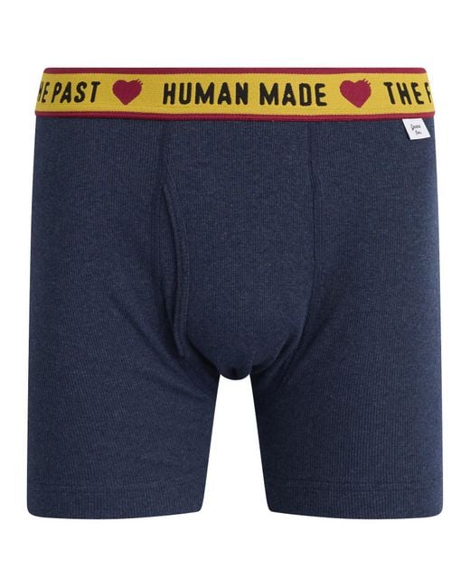 Human Made Blue Boxer Brief for men