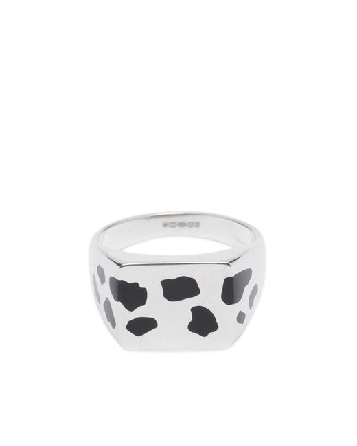 Ellie Mercer Metallic Multi Piece Ring for men