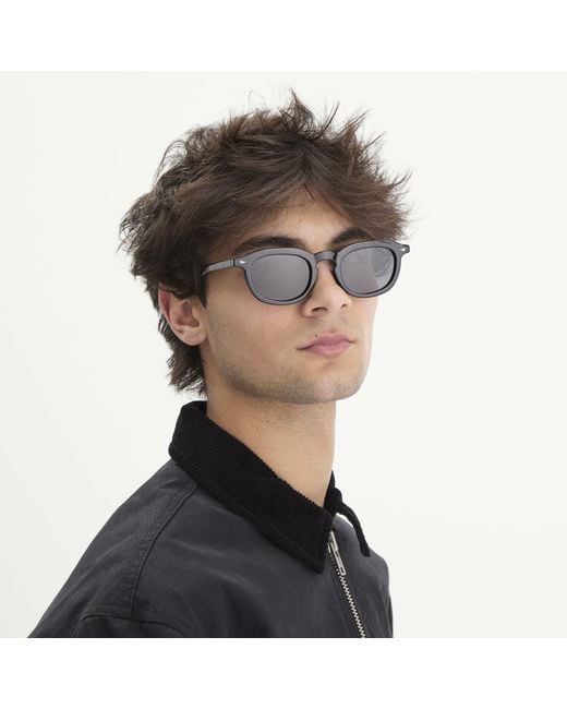 Le Specs Metallic Heart Throb Sunglasses