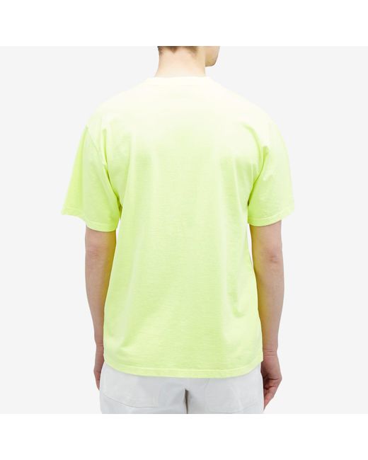 Aries Yellow Temple T-Shirt for men