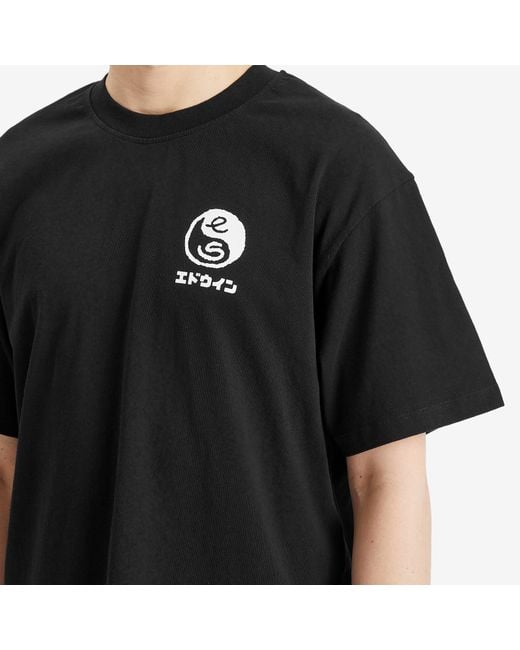 Edwin Black High Bear T-Shirt for men