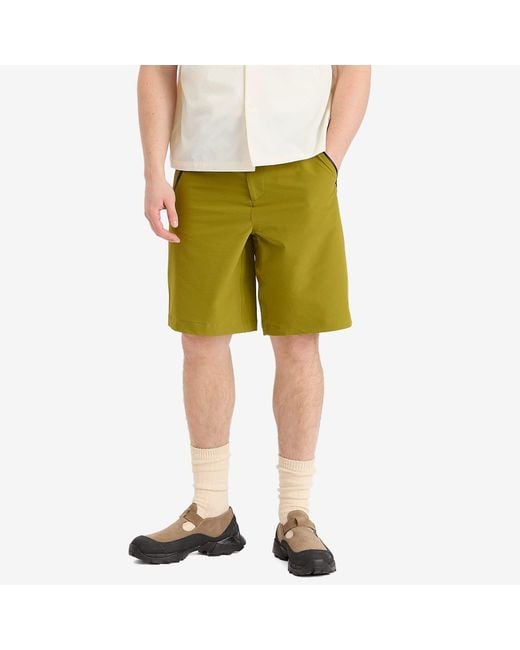 Purple Mountain Observatory Green Forest Shorts for men