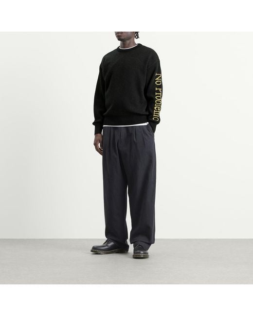 No Problemo Black Jumper for men