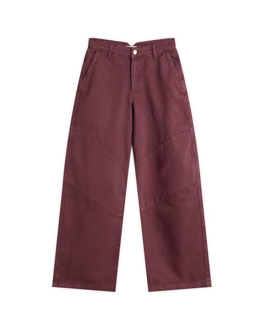 Damson Madder Red Drew Jeans