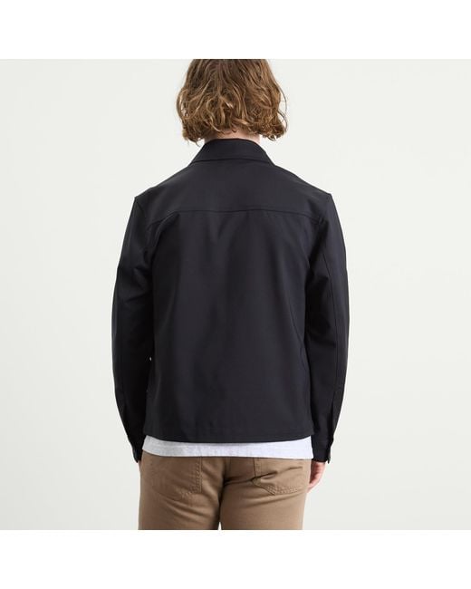 NN07 Blue Alban Zip Jacket for men